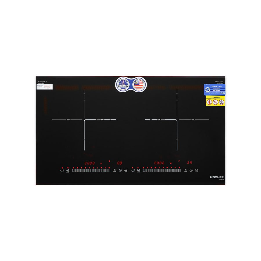 Bếp từ đôi Kocher DI-616