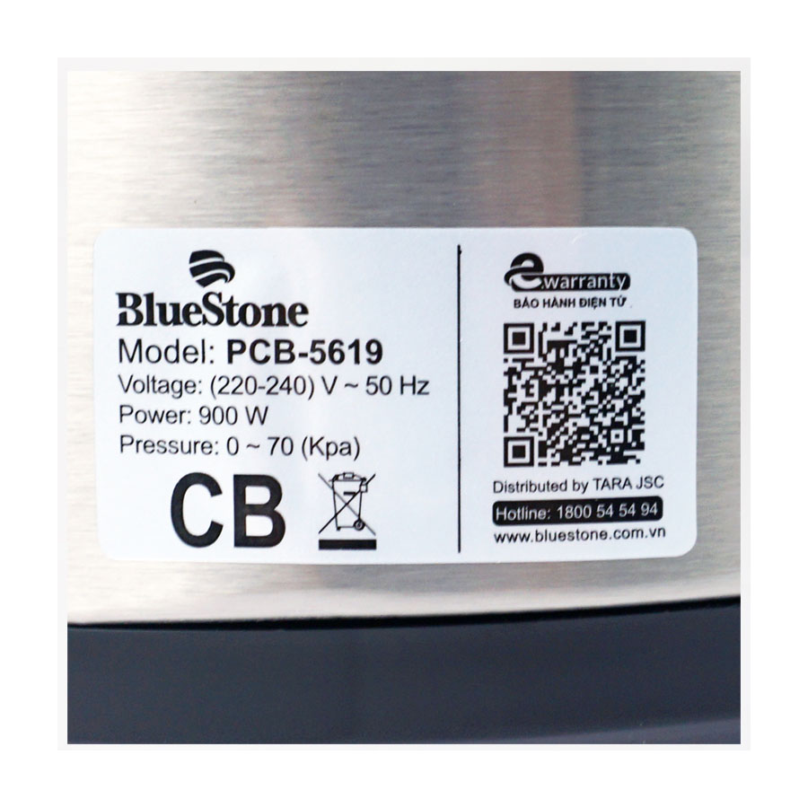 Nồi áp suất Bluestone PCB-5619 5 lít