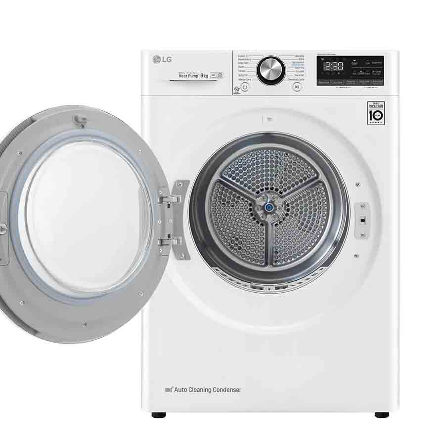 Máy sấy bơm nhiệt LG 9 Kg DVHP09W