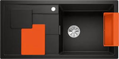 Chậu rửa bát Blanco SITY XL 6 Orange Rock Grey