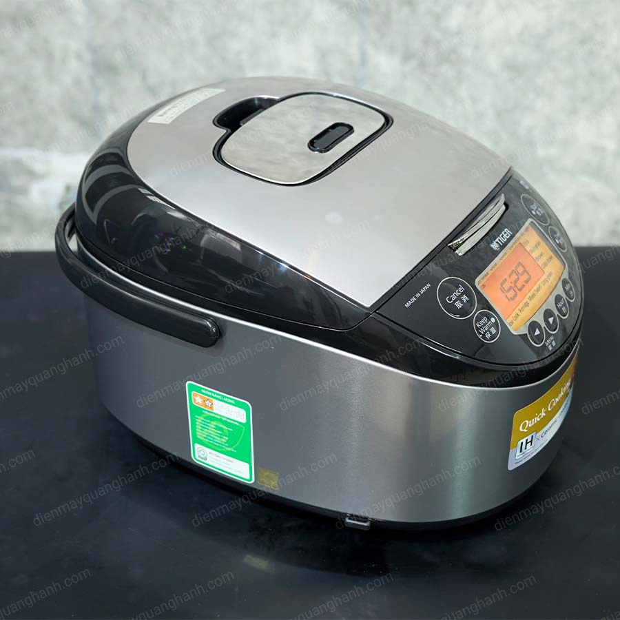 Ảnh thực tế Nồi cơm điện tử cao tần Tiger 1 lít JKT-F10W