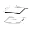 Bếp từ đôi Hafele HC-I73244B (536.61.717) – BST series 7