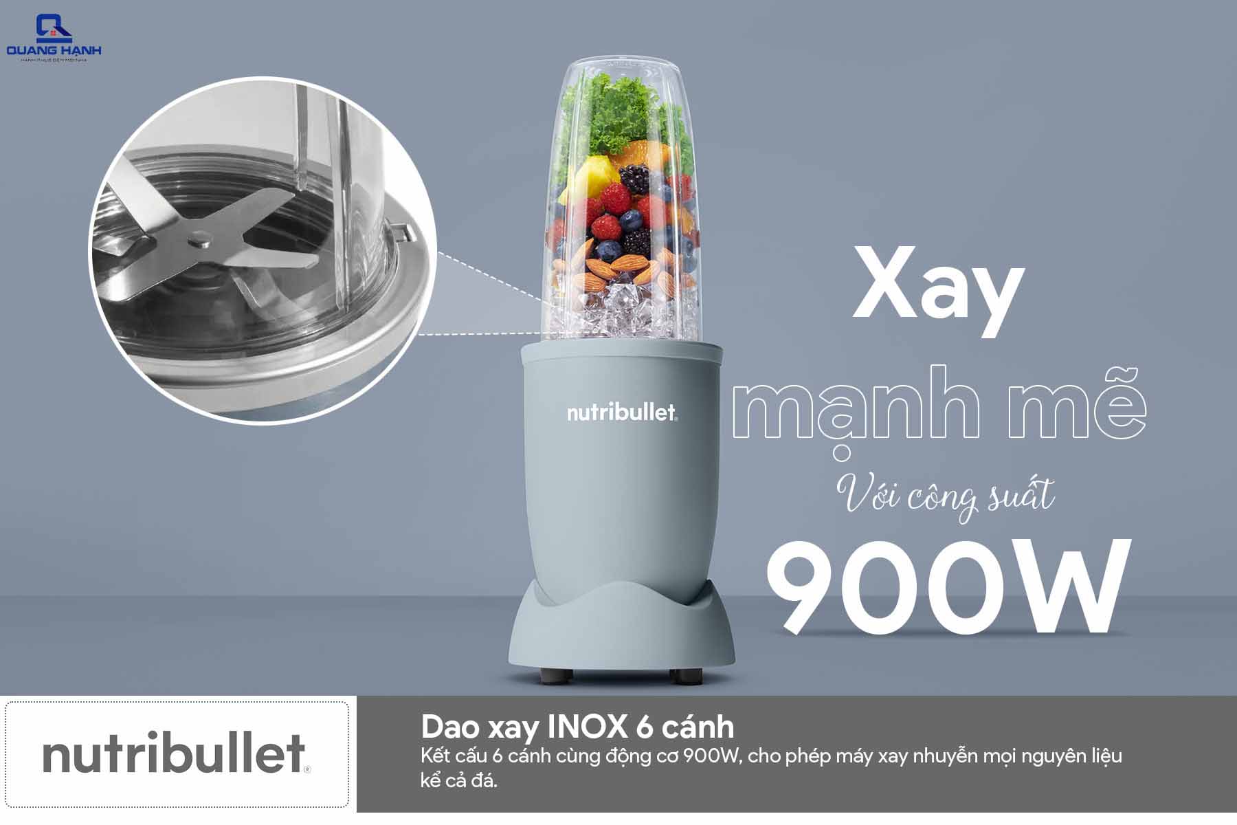 Máy xay sinh tố Nutribullet Pro 900
