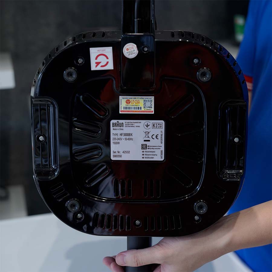Ảnh thực tế Nồi chiên không dầu Braun HF3000