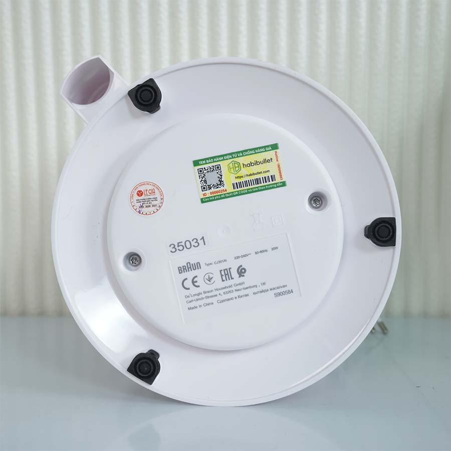 Ảnh thực tế Máy vắt cam Braun CJ3000