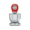 Máy trộn bột màu đỏ SMEG SMF02RDEU