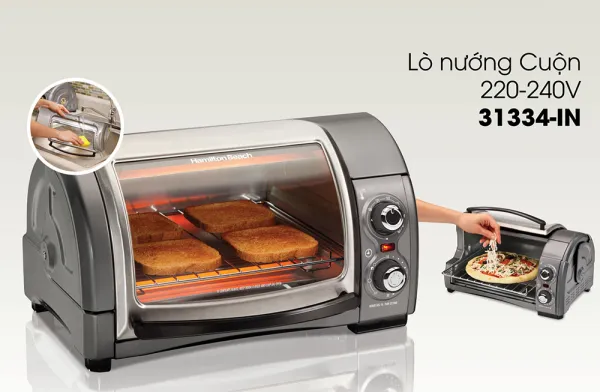 Lò nướng cửa cuộn Hamilton Beach 31334-IN