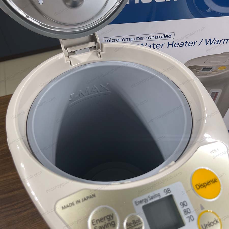 Ảnh thực tế Bình thủy điện Tiger PDR-S40W 4 lít