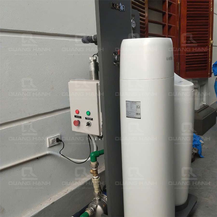 Ảnh thực tế Máy lọc tổng trung tâm cao cấp Karofi WHF-E666 Plus
