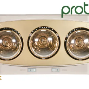 Đèn sưởi nhà tắm Protex PT03 3 bóng