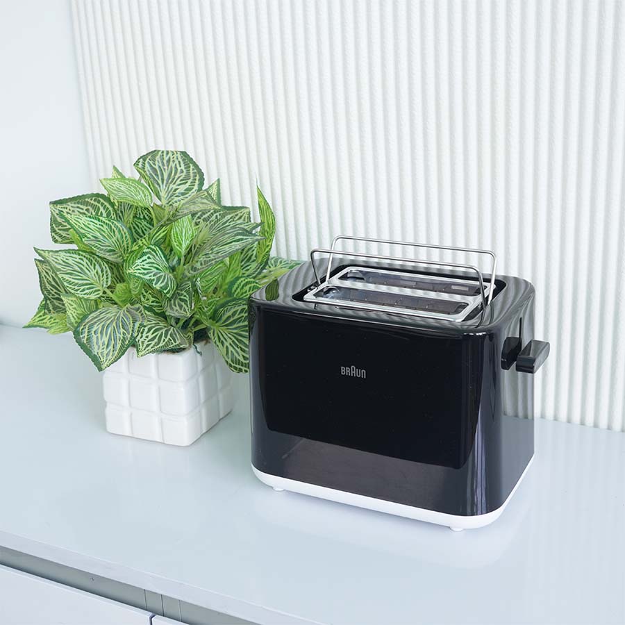 Ảnh thực tế Máy nướng bánh mì Braun HT1010BK