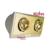 Đèn sưởi nhà tắm Kohn 2 bóng KN02G