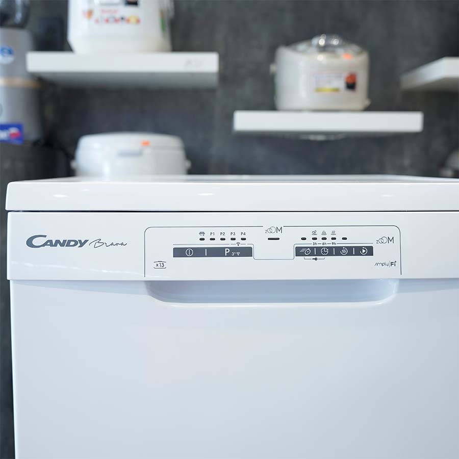 Ảnh thực tế Máy rửa bát 13 bộ Candy CDPN 1L390PW