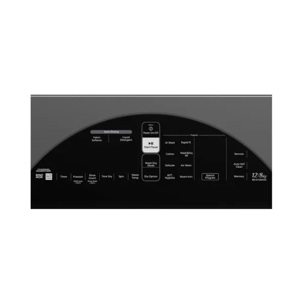Máy giặt sấy Hitachi Inverter 12kg BD-D120XGV