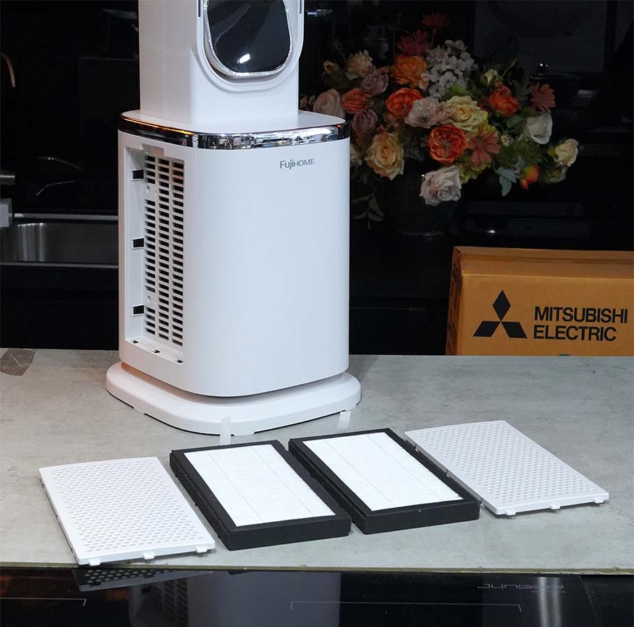 Ảnh thực tế Quạt lọc không khí Fujihome BF-05R-HEPA