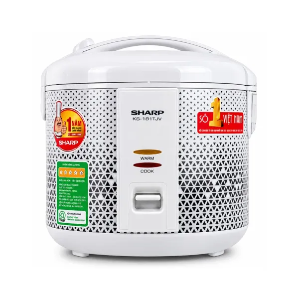 Nồi cơm điện Sharp KS-181TJV dung tích 1.8 lít