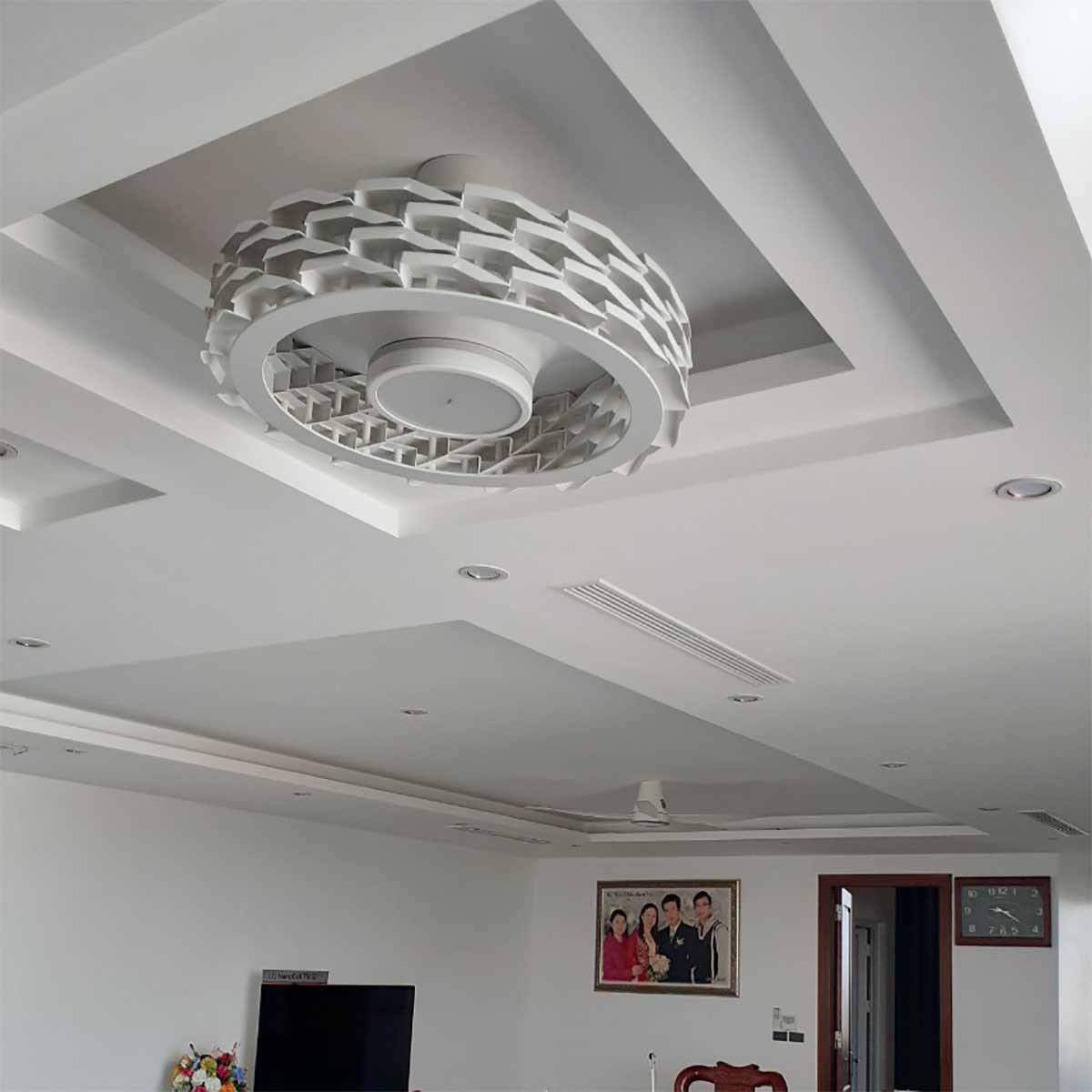Quạt trần Firenze Benny BF-C73BLSW màu Trắng