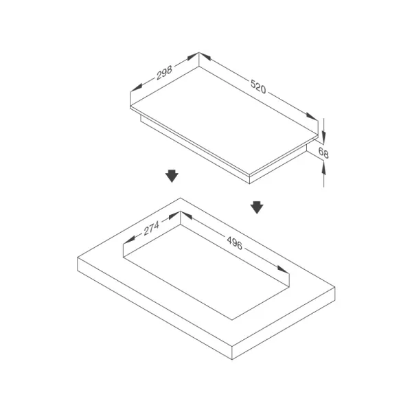 Bếp Từ Domino Malloca MDI 302