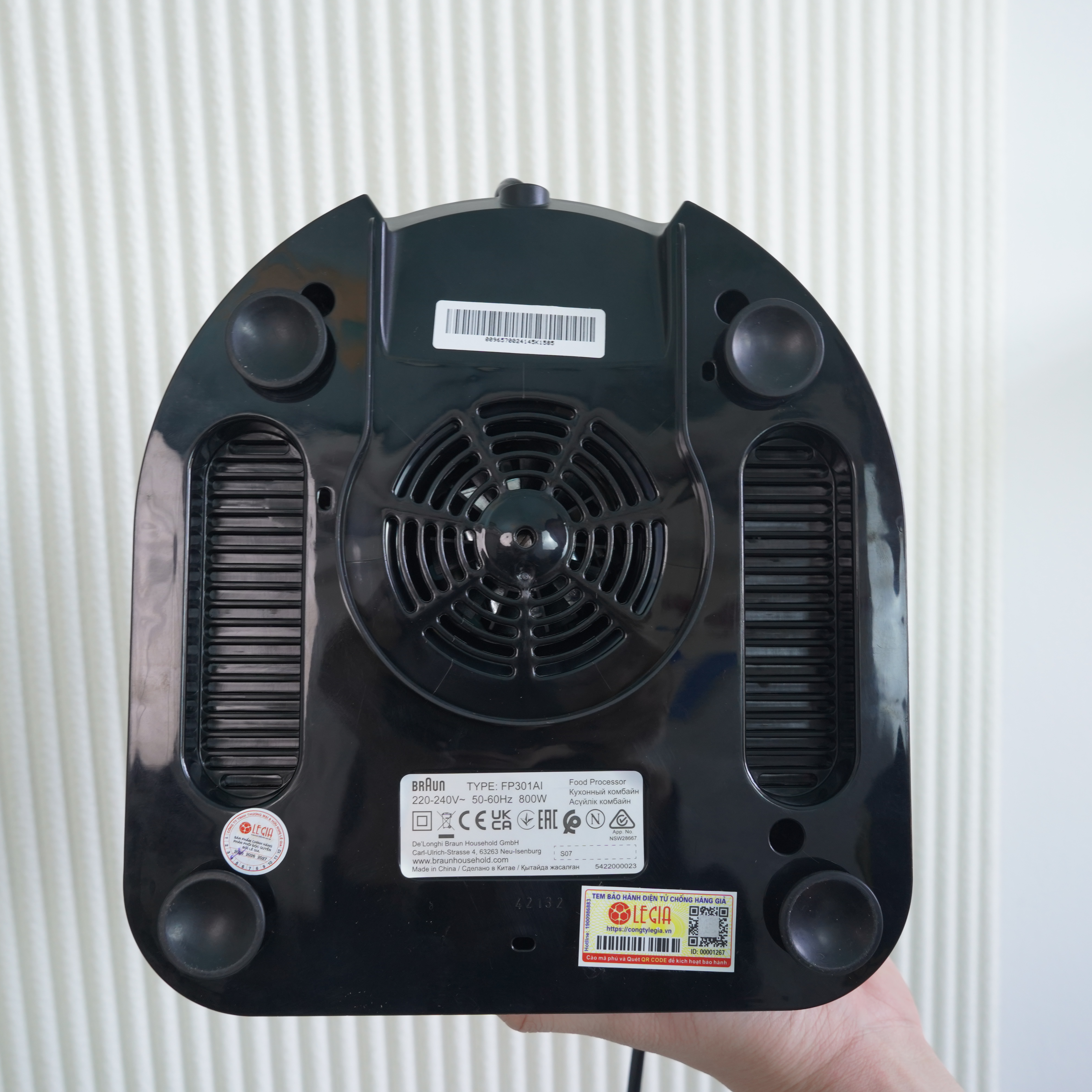 Ảnh thực tế Máy xay đa năng Braun FP3132BK