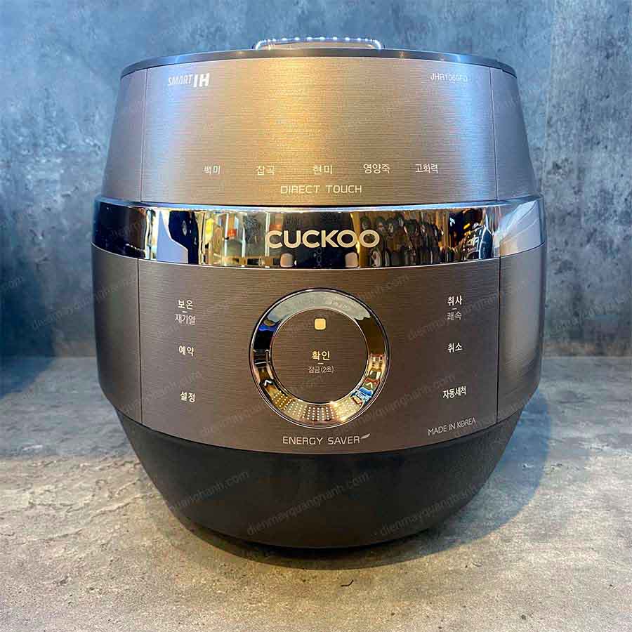 Ảnh thực tế Nồi cơm điện cao tần áp suất Cuckoo CRP-JHR1060FD dung tích 1.8 Lít