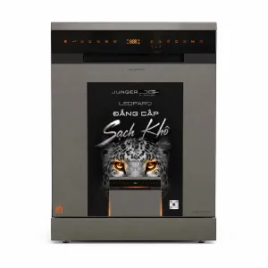 Máy rửa bát 15 bộ Junger JG Leopard DWJ-163-MS
