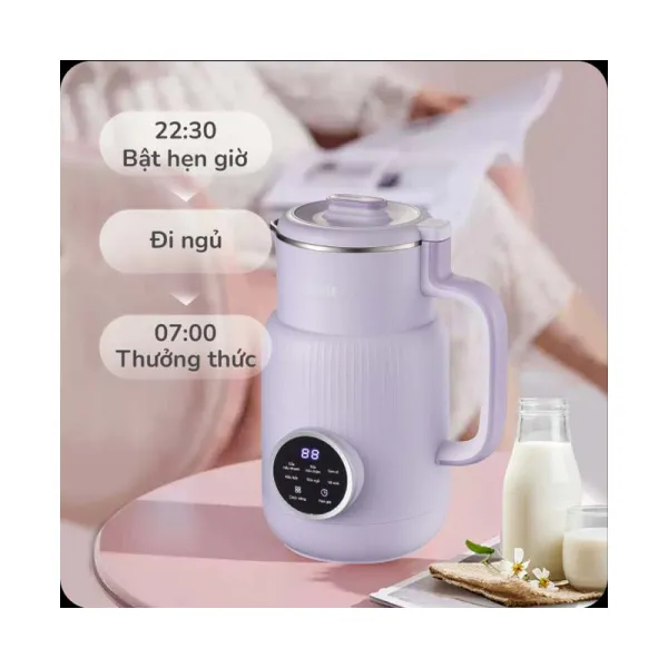 Máy làm sữa hạt Unie UMB08 Pro, dung tích cối 600ml