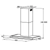 Máy hút mùi ống khói 90cm Rosieres RDSV985PN