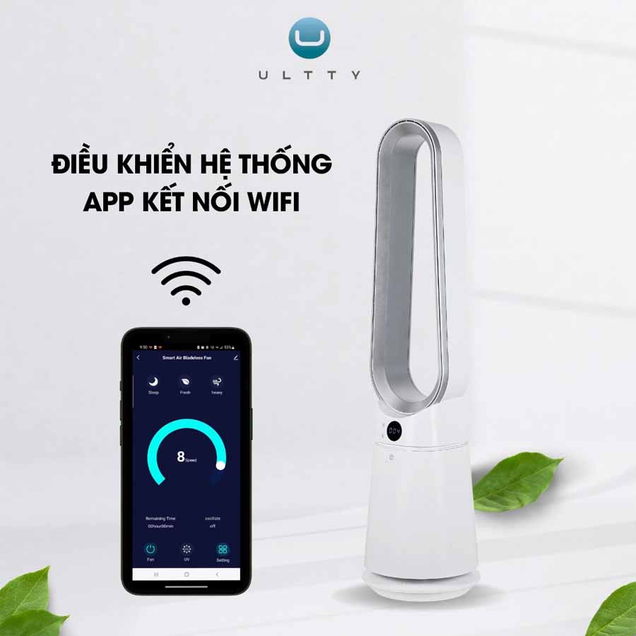 Combo quạt lọc không khí và khử khuẩn U ULTTY LIDI và PETIT LIDI
