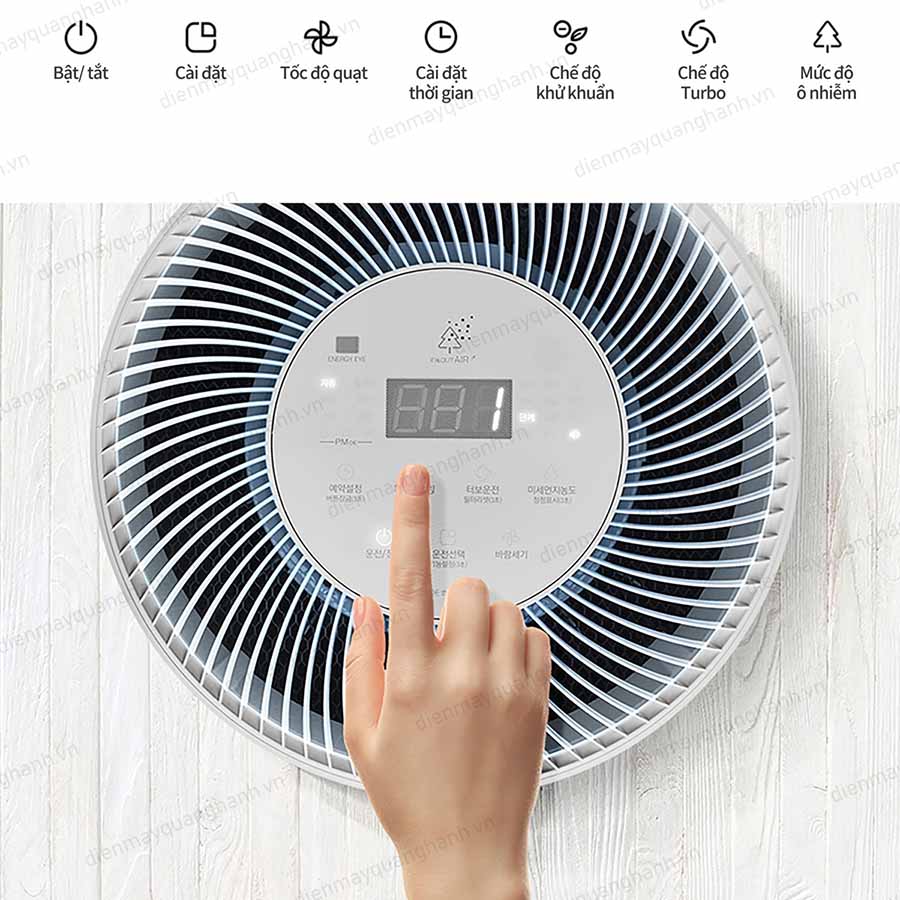 Máy lọc không khí Cuckoo CAC-D2410FW