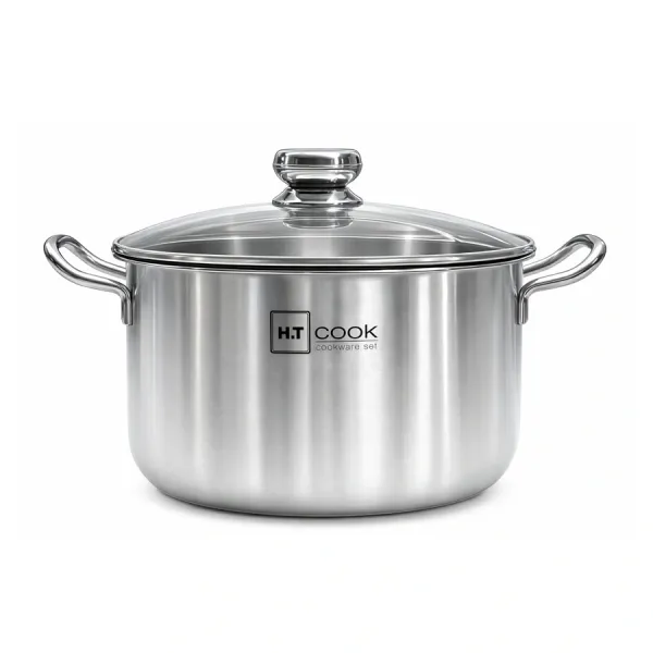 Nồi thân đúc đáy liền Inox 430 Fivestar HT COOK HTN32002 32cm