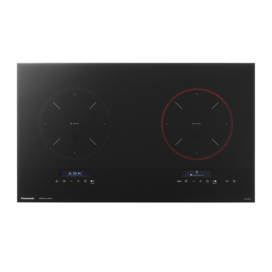 Bếp từ đôi lắp âm Panasonic KY-A1W70KRA