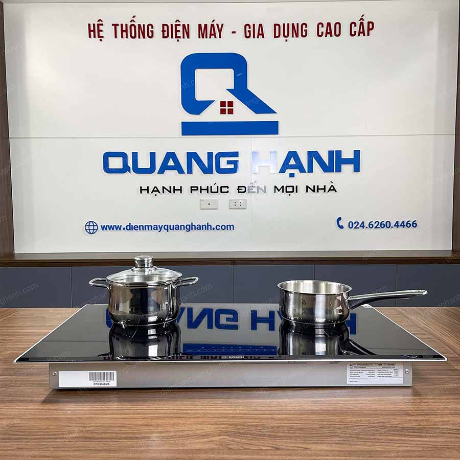 Ảnh thực tế Bếp từ đôi Bosch PPI82560MS Serie 8