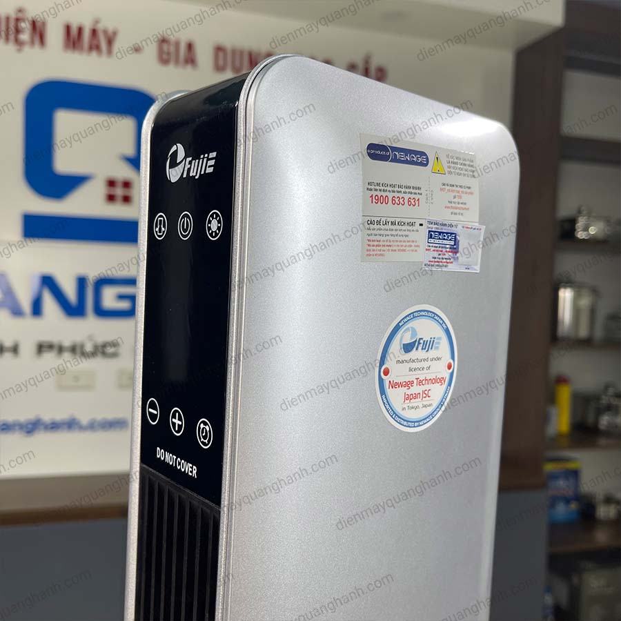 Ảnh thực tế Máy sưởi gốm Ceramic để sàn FujiE CH-2200
