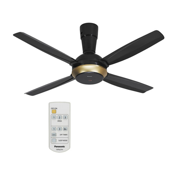 Quạt trần Panasonic F-56XPG 4 cánh có điều khiển