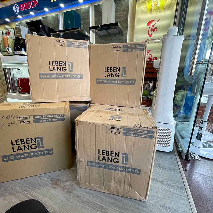 Ảnh thực tế Ấm siêu tốc Lebenlang LBE2662 1.7L