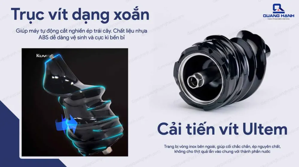 Máy ép trái cây tốc độ chậm Kuvings CS600CB