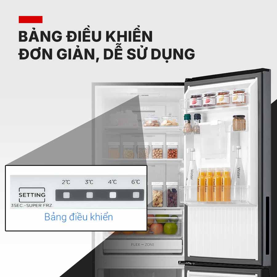 ủ lạnh Toshiba Inverter GR-RB410WE-PMV(37)-SG Diệt khuẩn, khử mùi và bảo vệ sức khỏe với công nghệ khử mùi PureBio