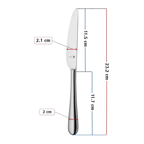 PRO SET BỘ 6 DAO ĂN WMF MERIT – 1140036345S