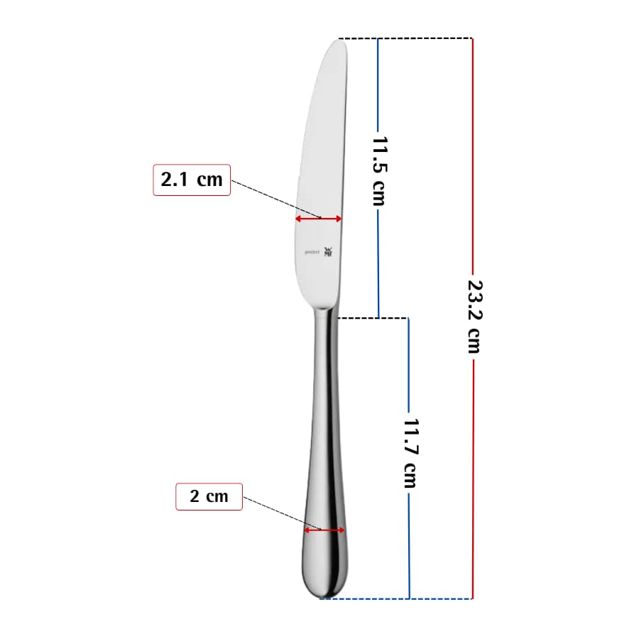 PRO SET BỘ 6 DAO ĂN WMF MERIT – 1140036345S
