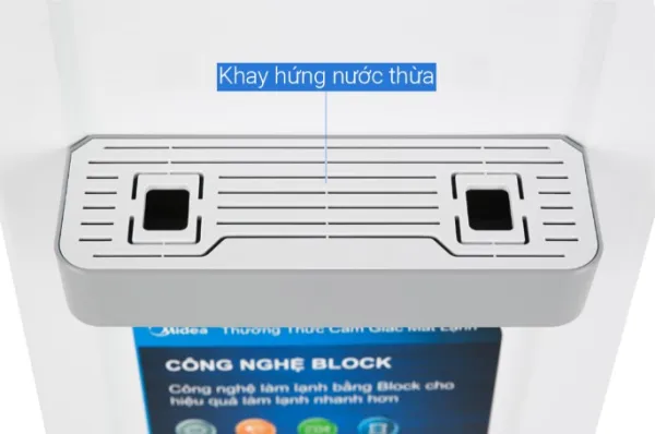 Cây nước nóng lạnh Midea YL1932S, 550W, Block, 2 vòi