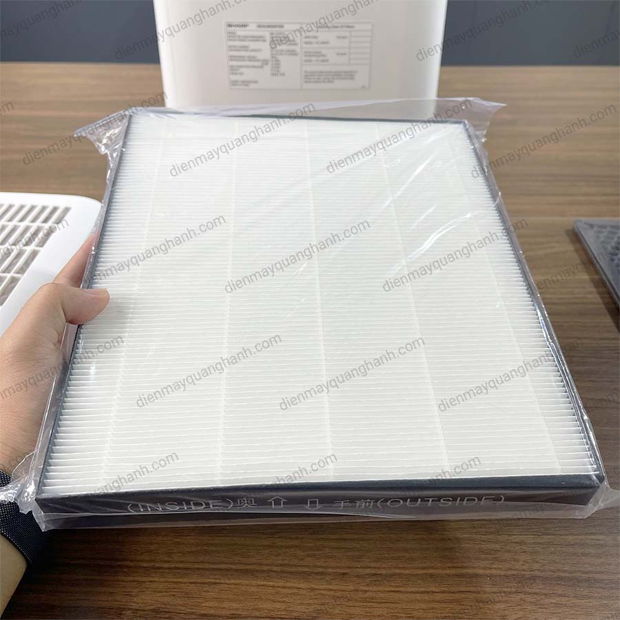 Ảnh thực tế Máy lọc không khí và hút ẩm Sharp DW-J27FV-S 27 lít/ngày