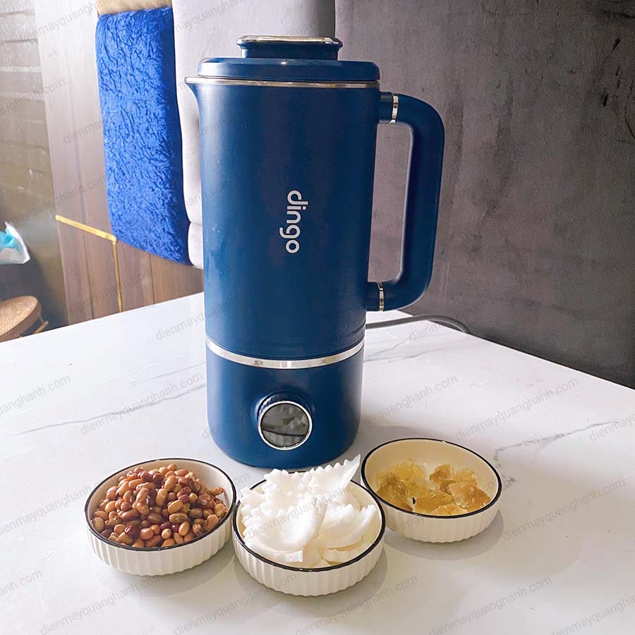 Ảnh thực tế Máy xay nấu đa năng mini Dingo DCB600 kèm ấm pha trà