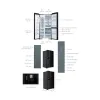 Tủ lạnh Hitachi Inverter 569 lít R-MX800GVGV0 GBK