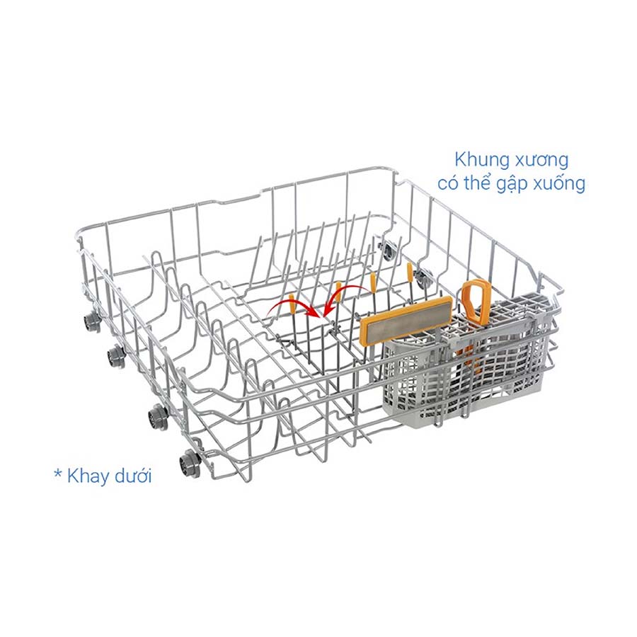 Máy rửa chén độc lập Comfee CDWEF1401HB-W-VN
