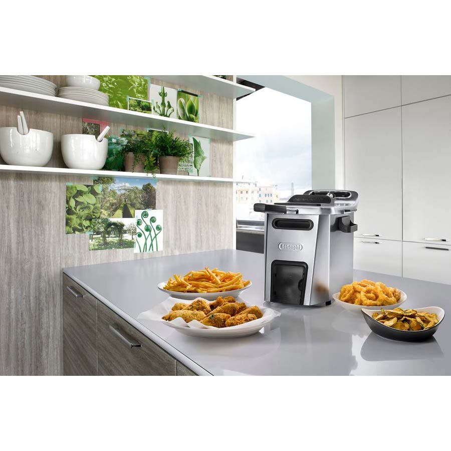 Nồi chiên ngập dầu DeLonghi Premium Fry F44532CZ
