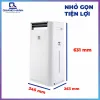 Máy lọc không khí và tạo ẩm Sharp KC-G50EV-W
