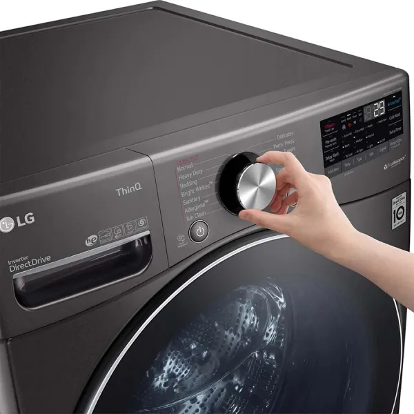 Máy giặt sấy LG AI DD Inverter giặt 21 kg – sấy 12 kg F2721HVRB