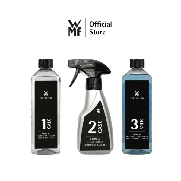 Dung dịch làm sạch máy pha cà phê tự động WMF (set 3 chai) XW13D000