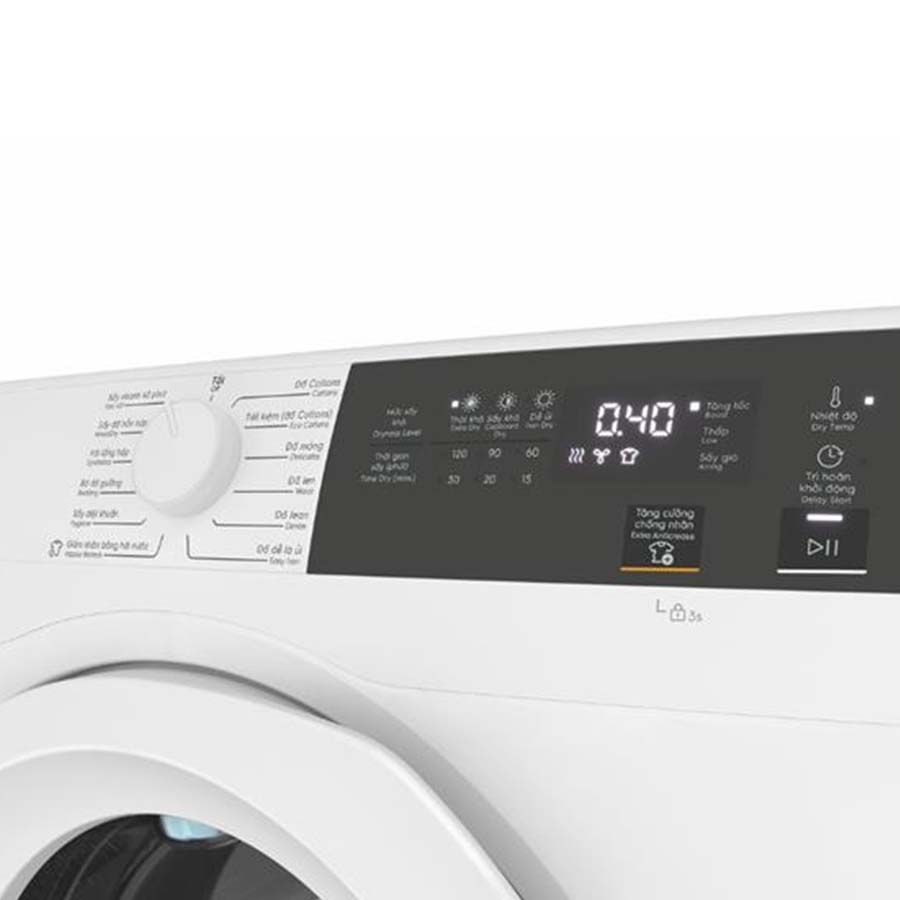 Máy sấy thông hơi Electrolux 9Kg EDS904H3WC
