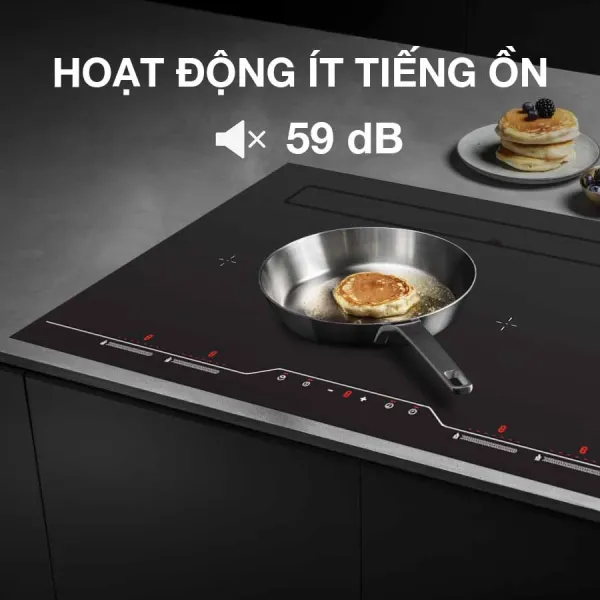 Bếp Từ Kết Hợp Máy Hút Mùi Malloca HIH-904 SLIM